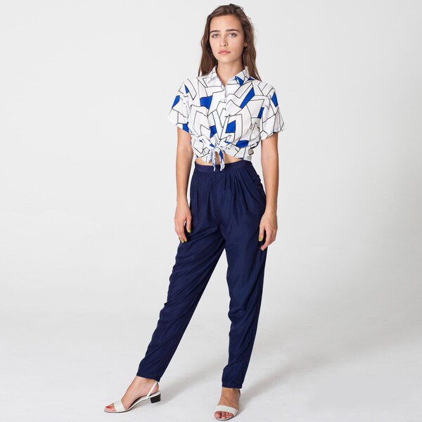 American Apparel Womens Silky Relaxed Pants  ™ Shopping