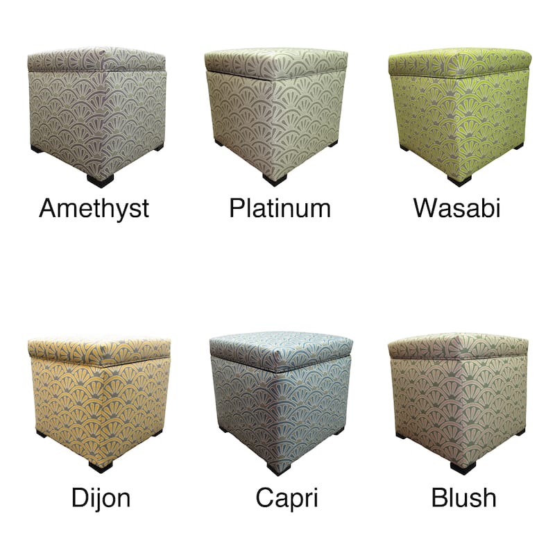 Tami Bonjour Upholstered Storage Ottoman