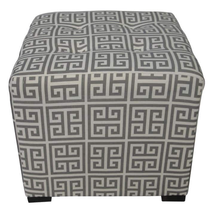 Merton Towers 4-button Tuft Square Ottoman