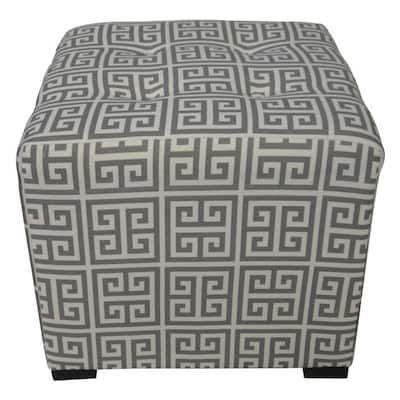 Merton Towers 4-button Tuft Square Ottoman