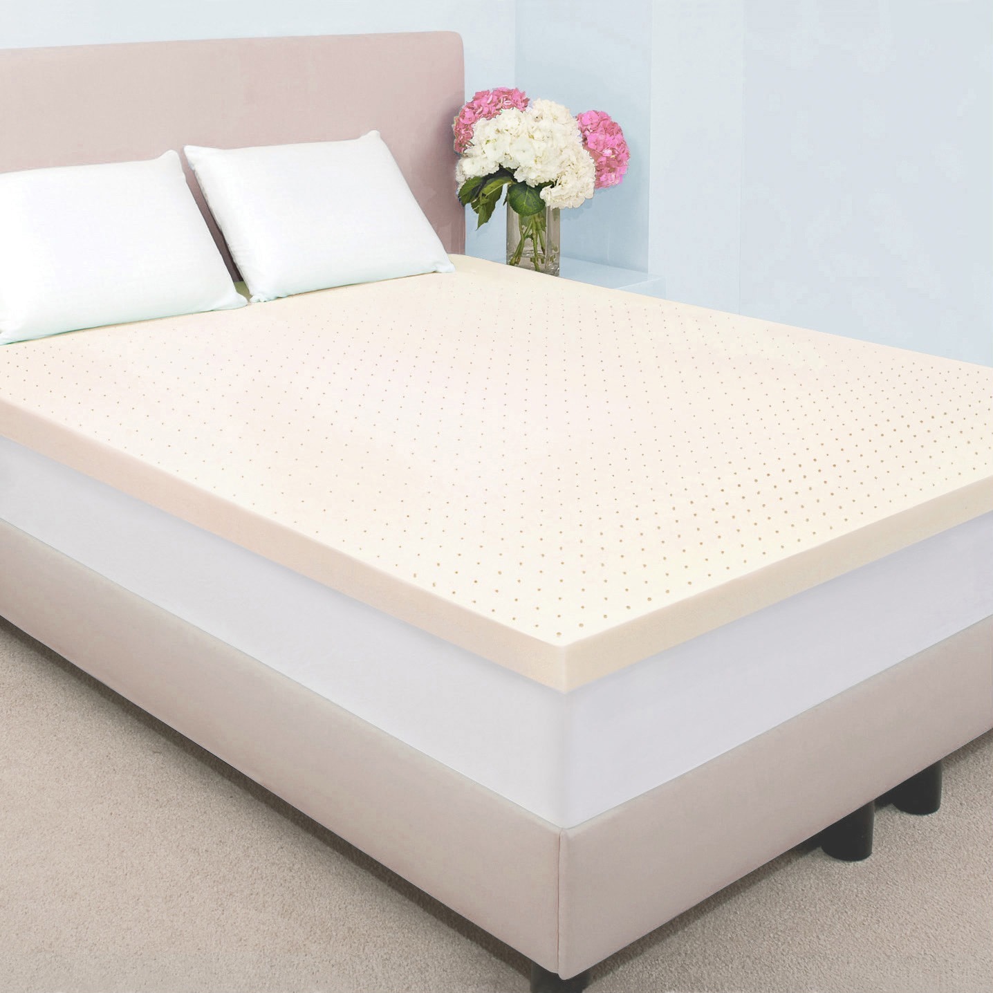 Dream Form Fresh 3 inch Memory Foam Mattress Topper