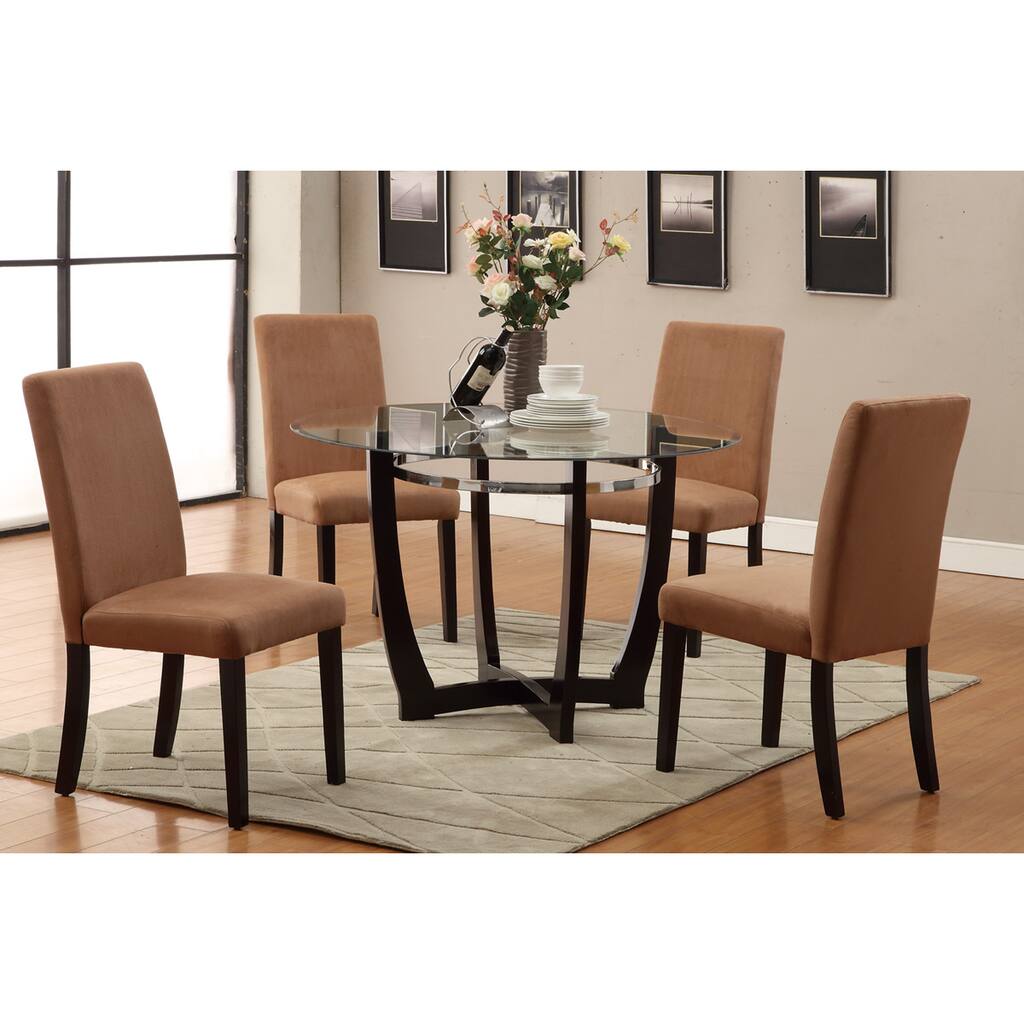 Tyga Saddle Dining Chairs (Set of 4)