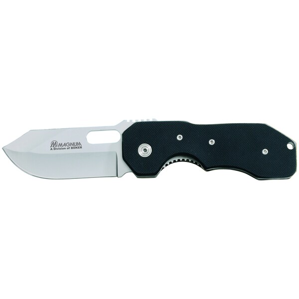 Boker Magnum Bulldog Black Folding Knife