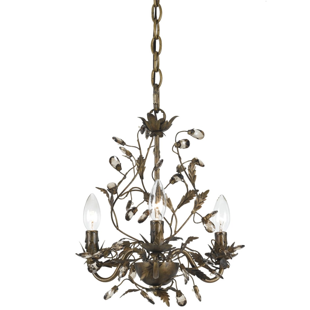 light Mini Chandelier in English Bronze Today $149.99