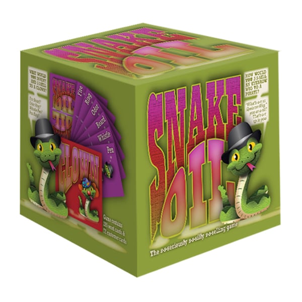 Snake Oil Game Out Of The Box Board Games