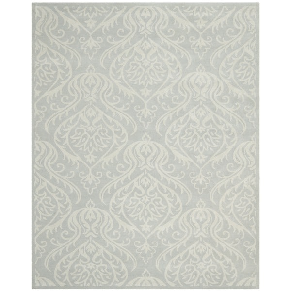 Safavieh Handmade Bella Silver Wool and Viscose Rug - 8' x 10'