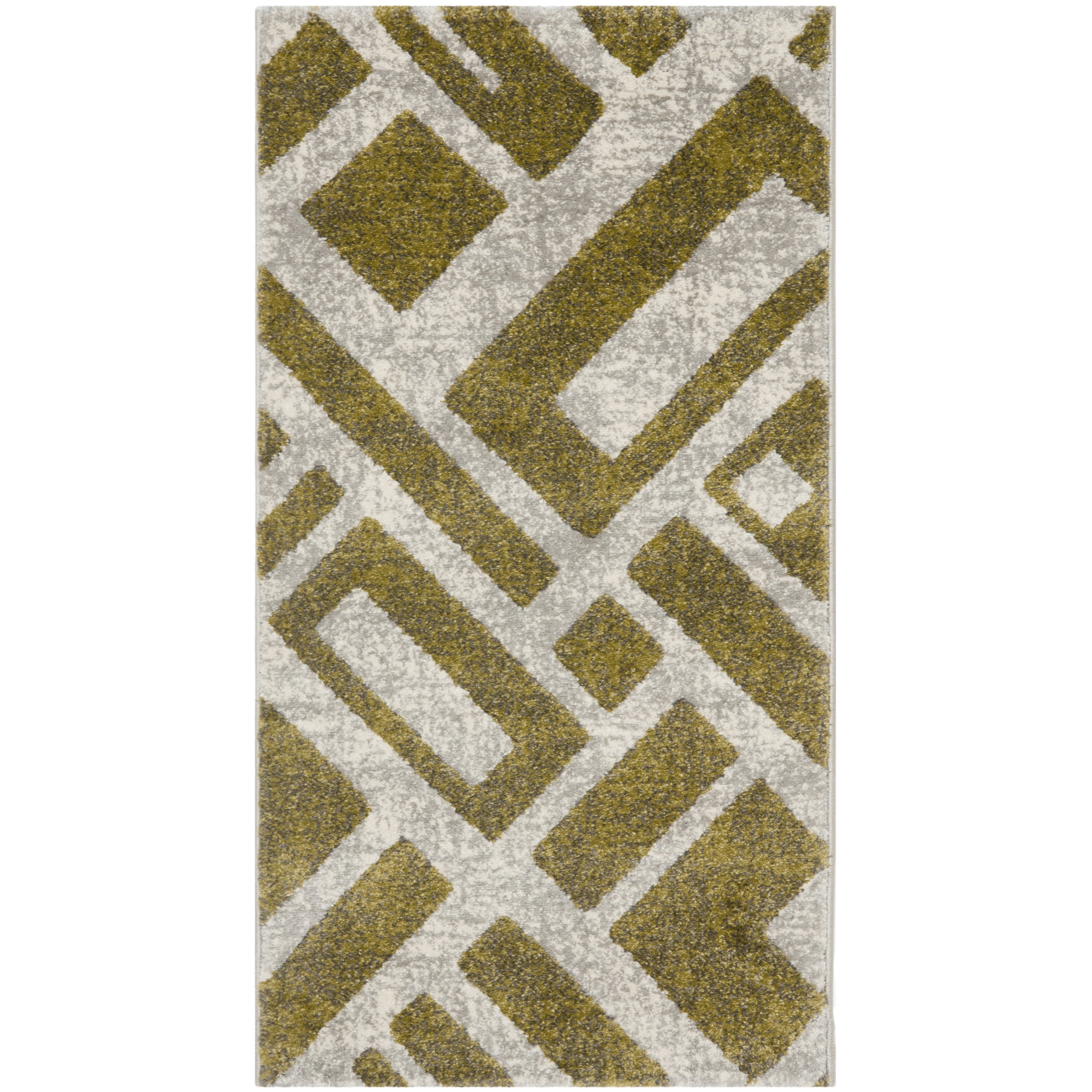 Safavieh Porcello Geometric Ivory Rug (2 X 37)