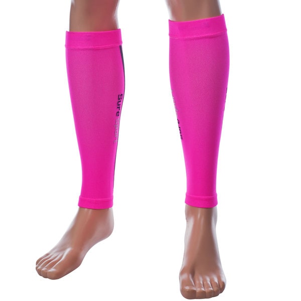 Remedy Pink Compression Running Calf Sleeves Remedy Socks