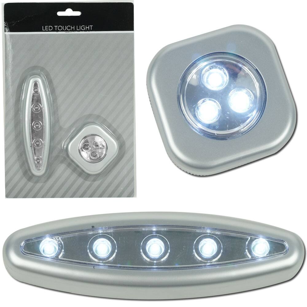 Trademark Home 2-piece Touch Light Set with Mounts
