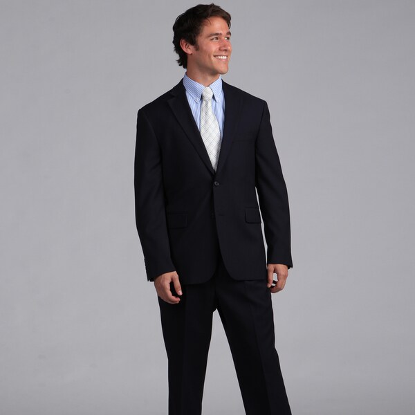 Nautica Men's Navy Narrow Stripe 2 piece Suit Nautica Suits