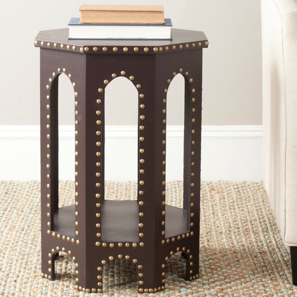 Safavieh Nara Charcoal Grey Accent Table