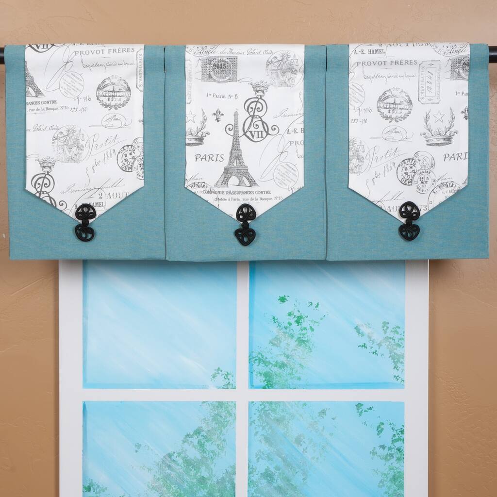 Design Your Valance Paris 3-Panel Valance