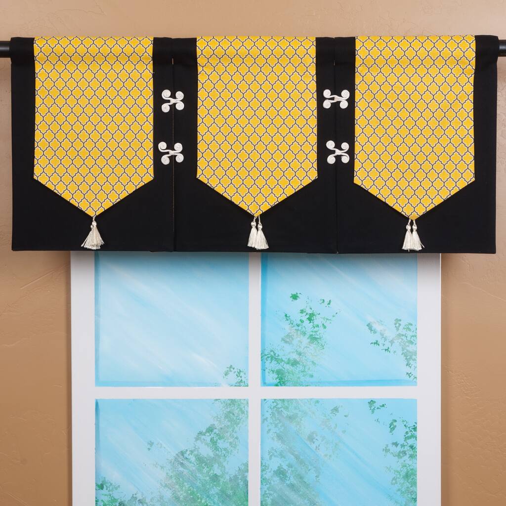Design Your Valance Moroccan 3-Panel Valance