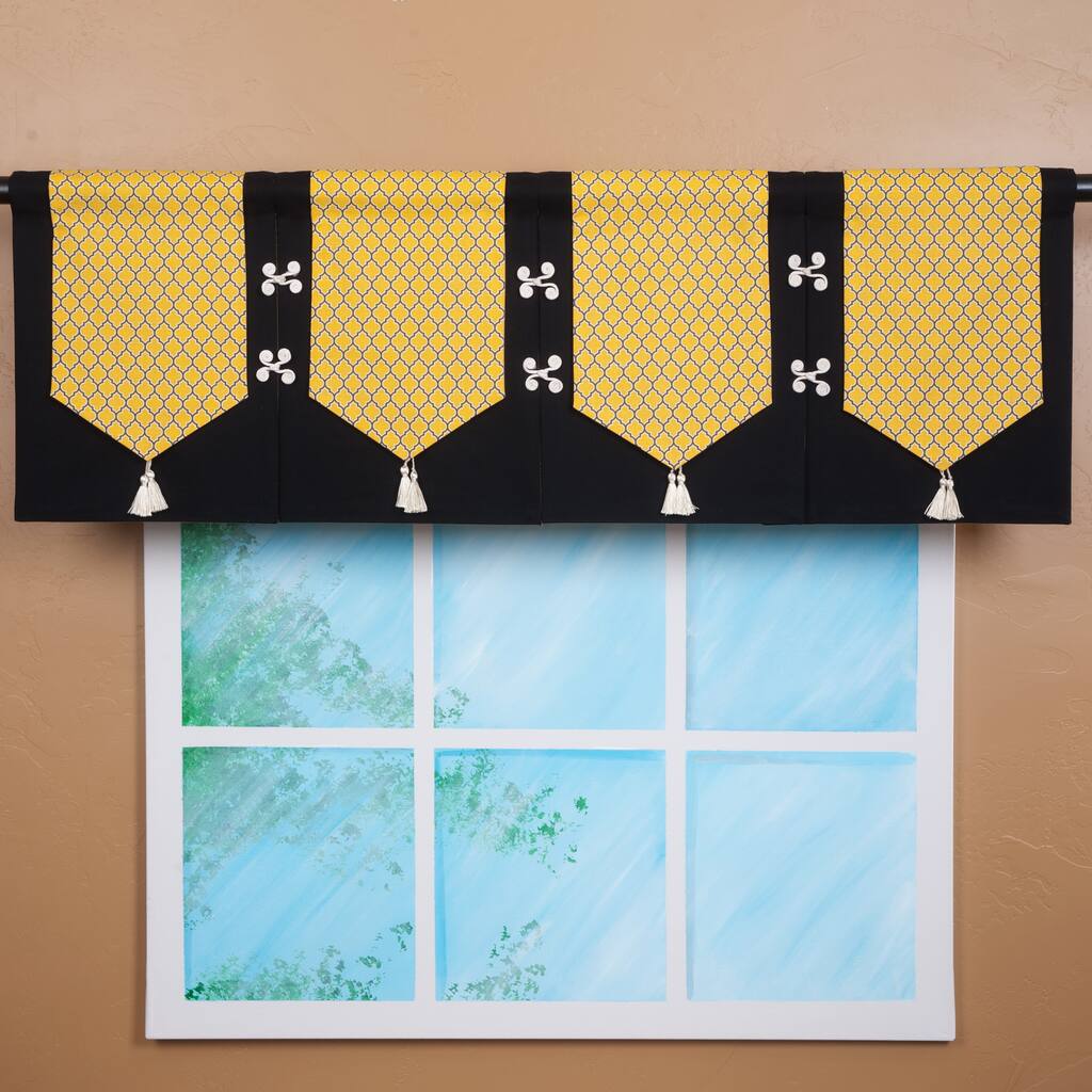 Design Your Valance Moroccan 4-Panel Valance