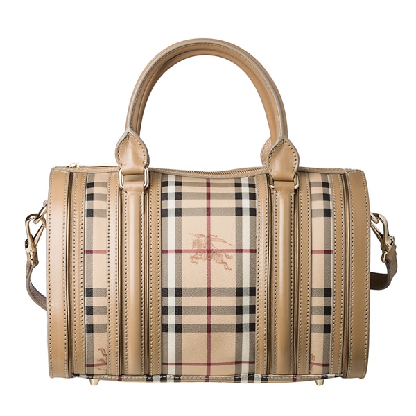 burberry haymarket bowling bag