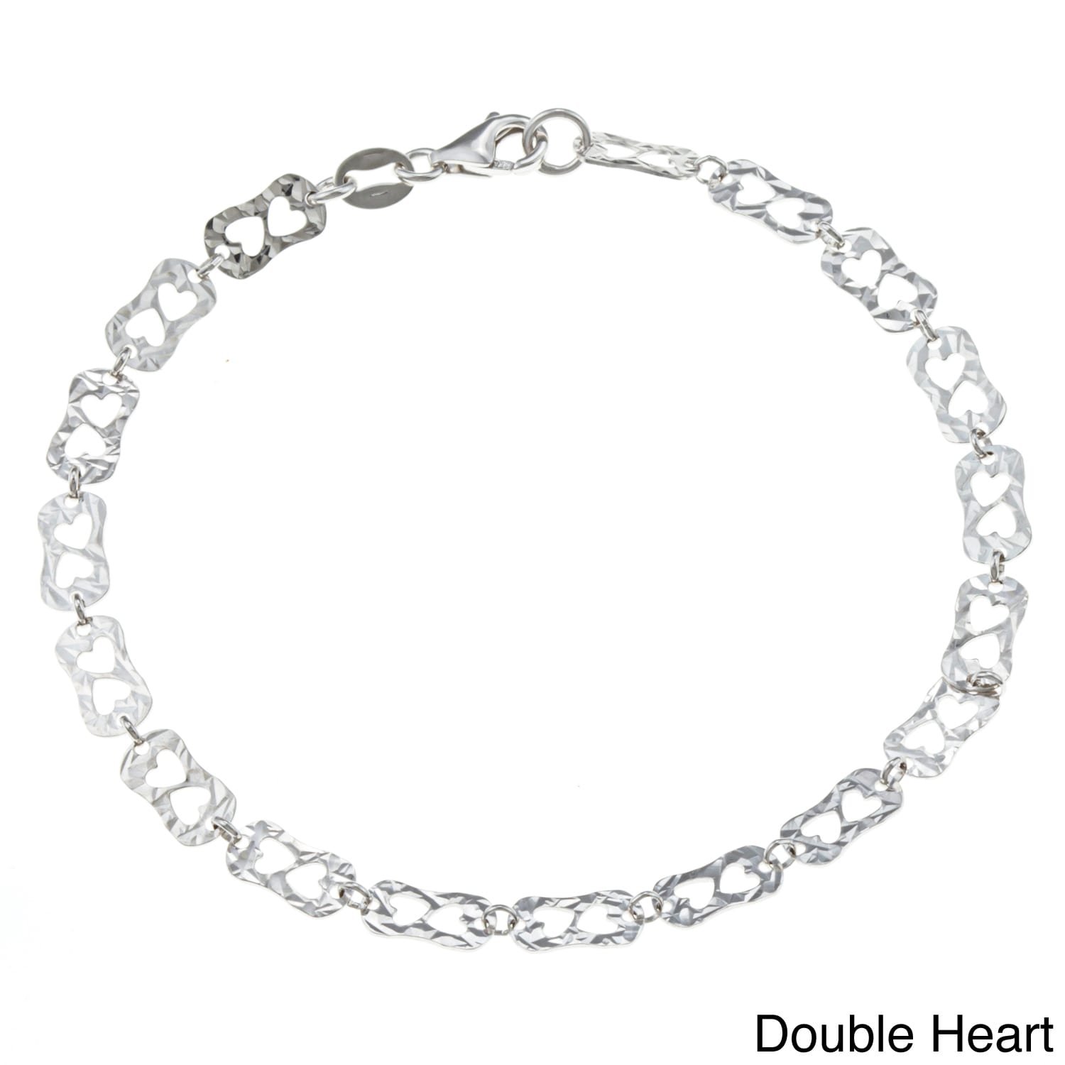 fancy silver bracelet