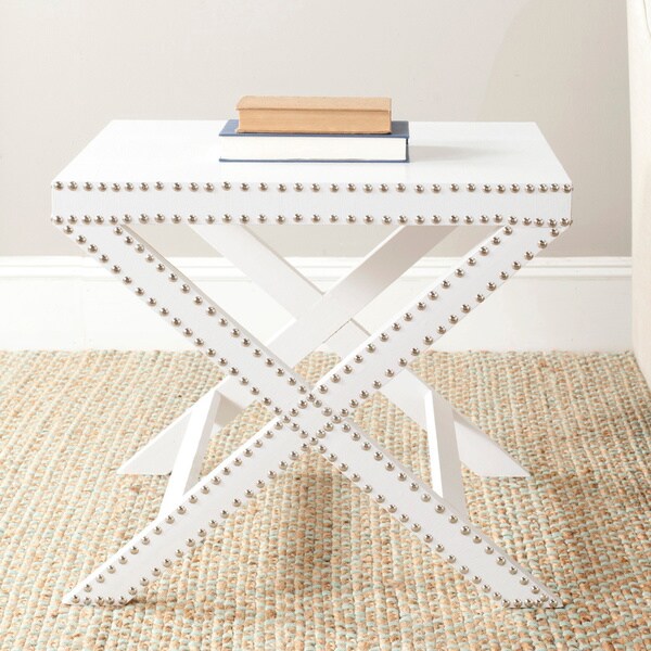 Shop Safavieh Jeanine White x Bench On Sale Free Shipping Today