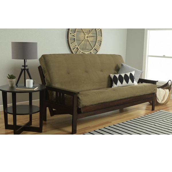 Somette Beli Mont Multi Flex Full Size Futon Frame With Microsuede Somette Beli Mont Multi Flex Full Size Futon Frame With Microsuede Innerspring Mattress