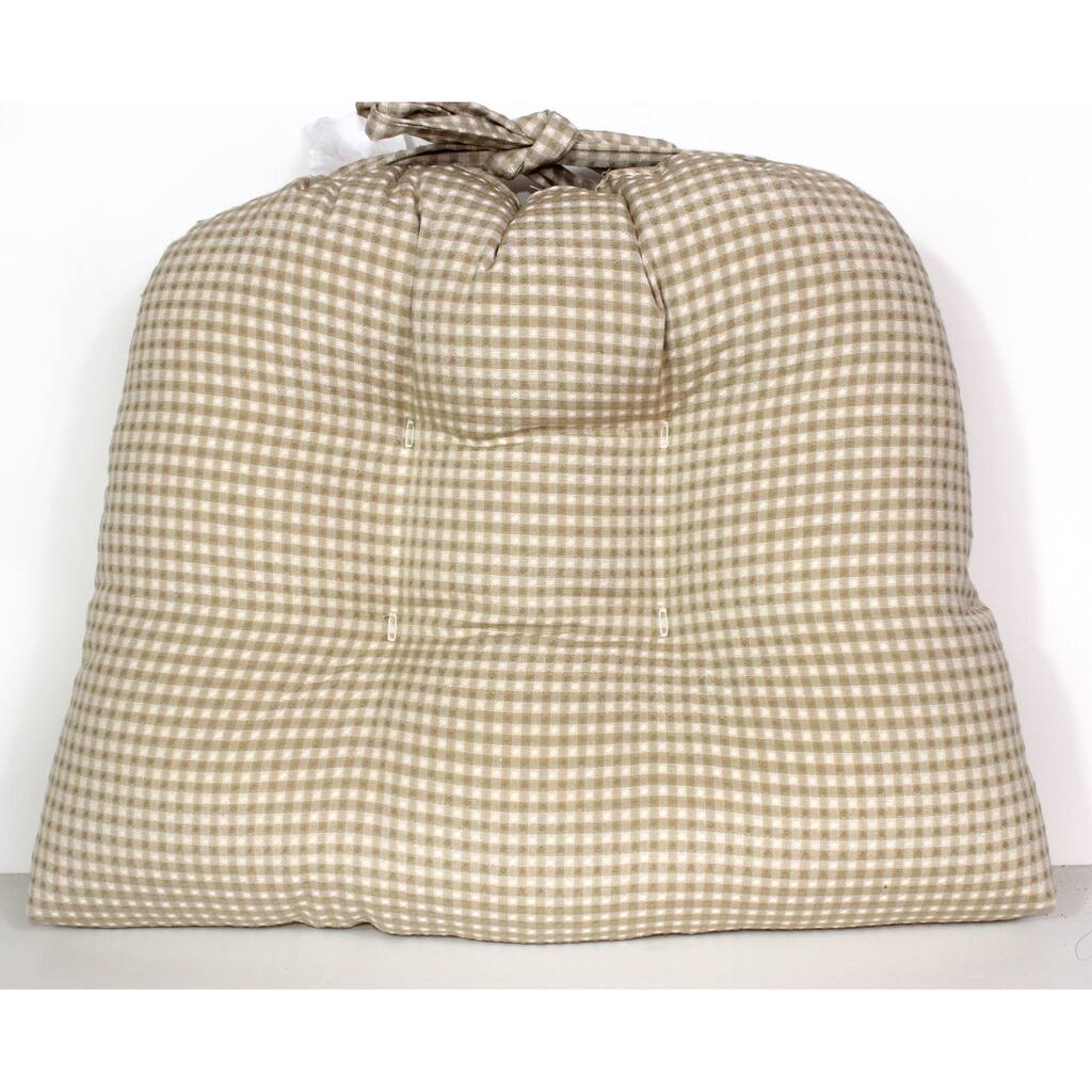 RLF HOME Colburn Birch Natural Chair Pads (Set of 2)