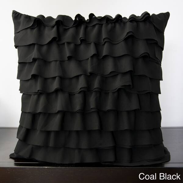 Shop Candice Olson Decorative Ipo Ruffled Decorative Pillow Free