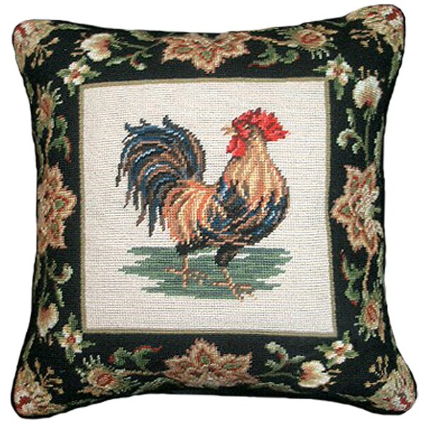 rooster plush pillow