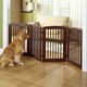 Dynamic Accents 36-inch High Wood Panel Pet Gate - Free Shipping Today