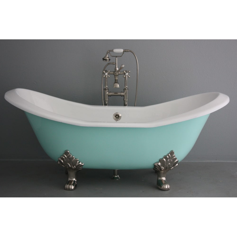 The Dunstable From Penhaglion 72 inch Cast Iron Double Slipper Bathtub