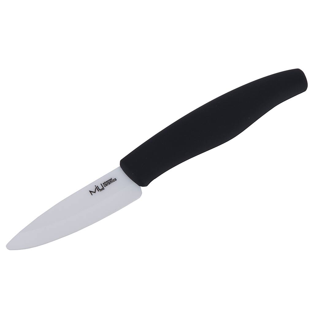 Miu Ceramic 3-inch Paring Knife - White