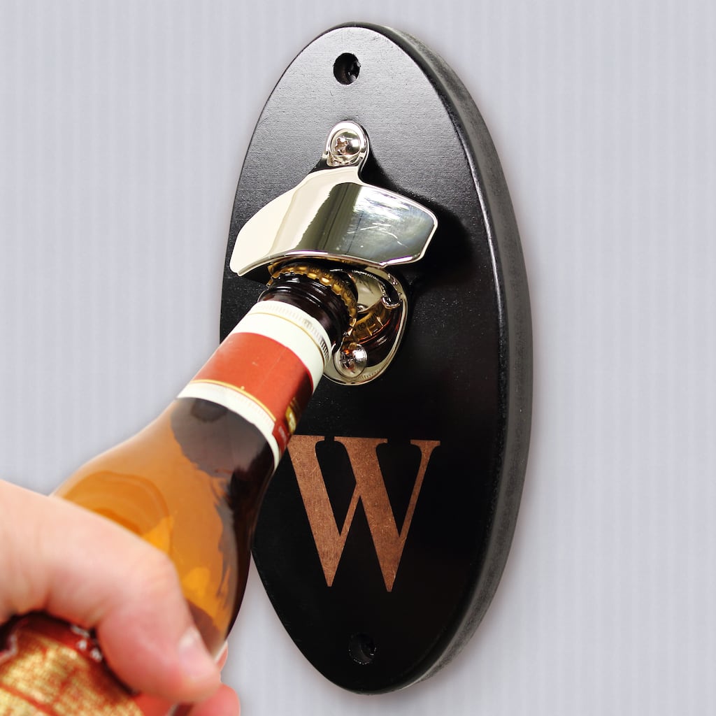 Personalized Wall Mounted Bottle Opener