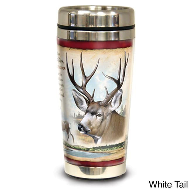 American Expedition Wildlife 16 ounce Steel Travel Mug