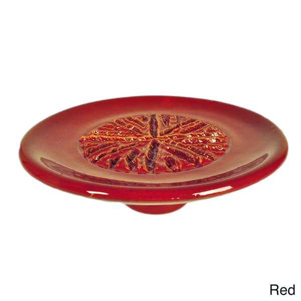 Terafeu Hand Made Pottery Red Garlic Grater - Bed Bath & Beyond - 7873173