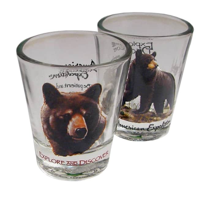American Expedition Wildlife Shot Glasses (Set of 2)