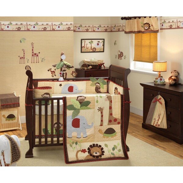 Shop Lambs & Ivy Coco Tails 6-piece Crib Bedding Set ...