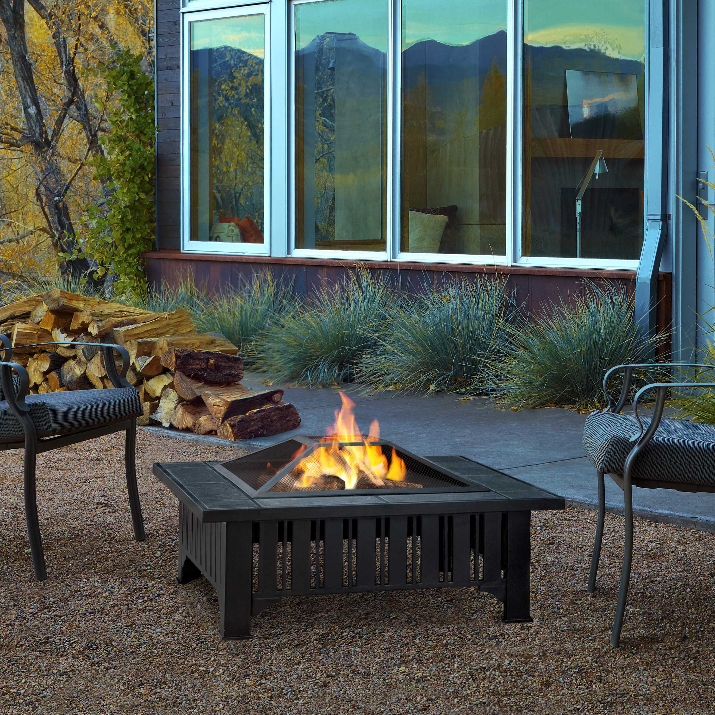 Shop Lafayette Outdoor Fire Pit Free Shipping Today Overstock