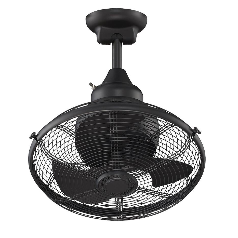 Fanimation Extraordinaire 18-inch Black Ceiling Fan
