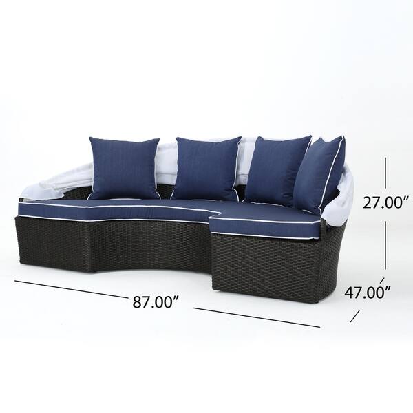 Shop La Mesa 4 Piece Cabana Canopy Set By Christopher Knight Home