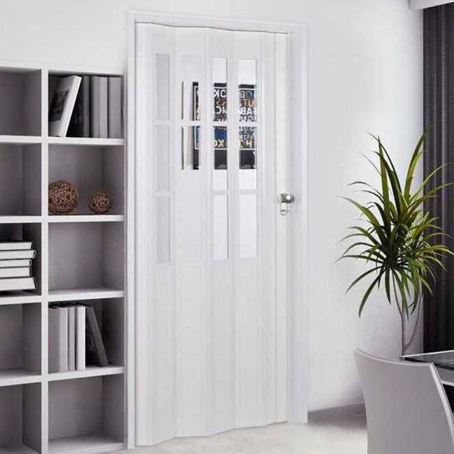 Homestyle Capri White PVC 36-inch Folding Door