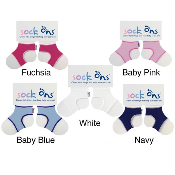 Sock Ons Classic Large Sock Accessory (6 12 Months) Sock Ons Girls' Accessories