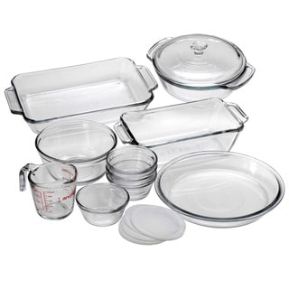 anchor hocking 32 piece bake and store set