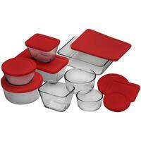 anchor hocking 32 piece bake and store set