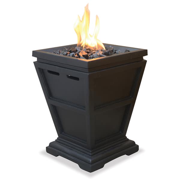 Shop Uniflame Lp Gas Column Small Fire Pit Overstock 7873807