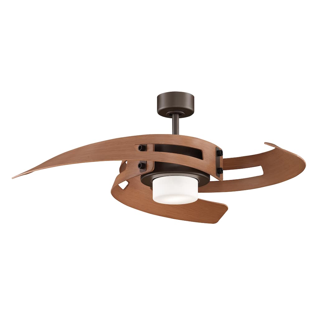 Fanimation Cherry Finish 2-light Ceiling Fan