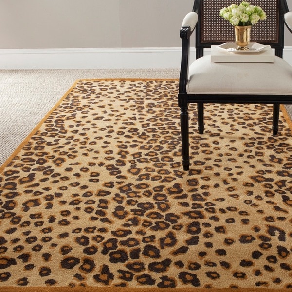 Martha Stewart by Safavieh Kalahari Teak Wool/ Viscose Rug ...