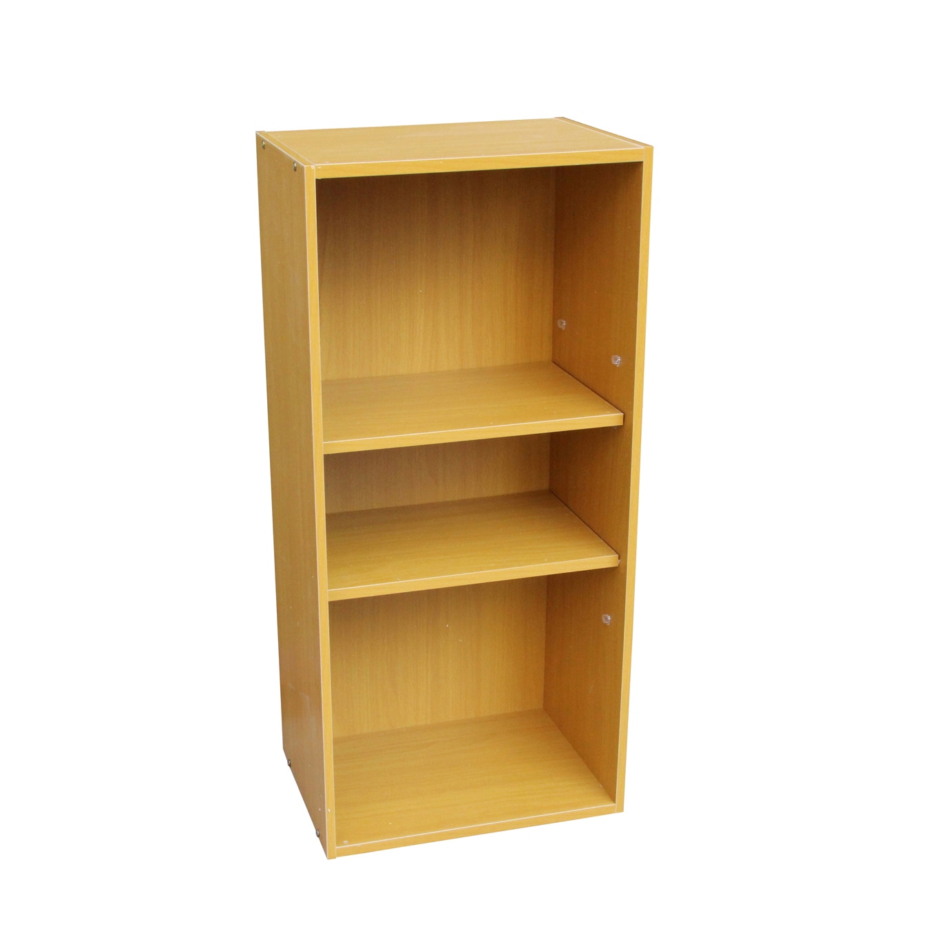 Shop Oak 3 Tier Adjustable Book Shelf On Sale Overstock 7878001