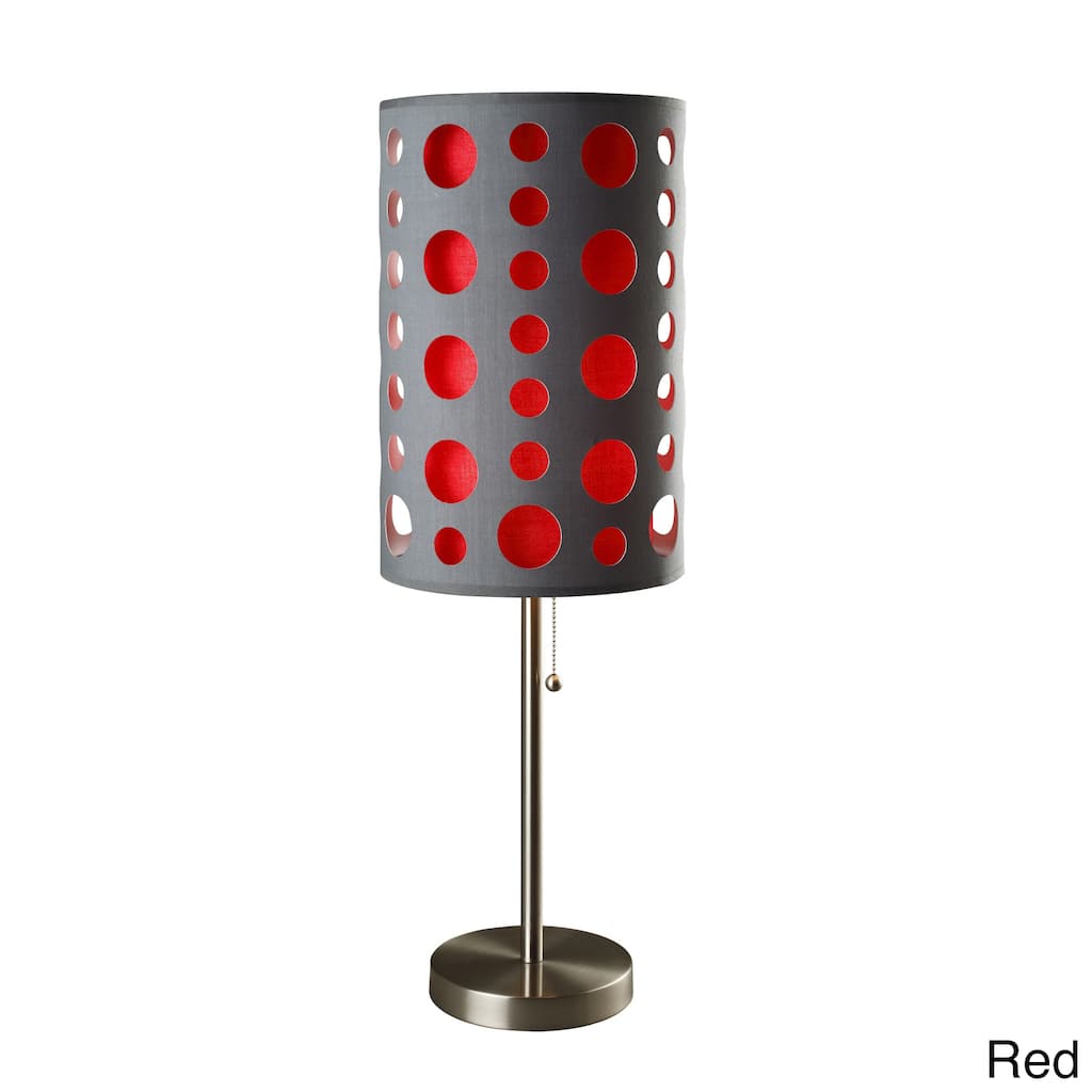 33-inch Modern Retro Grey Table Lamp