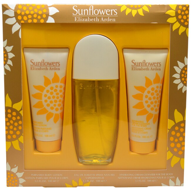 sunflowers elizabeth arden gift set