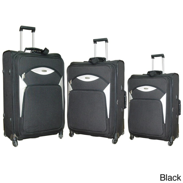 NY Cargo Norwegian 3 piece Spinner Luggage Set NY Cargo Three piece Sets