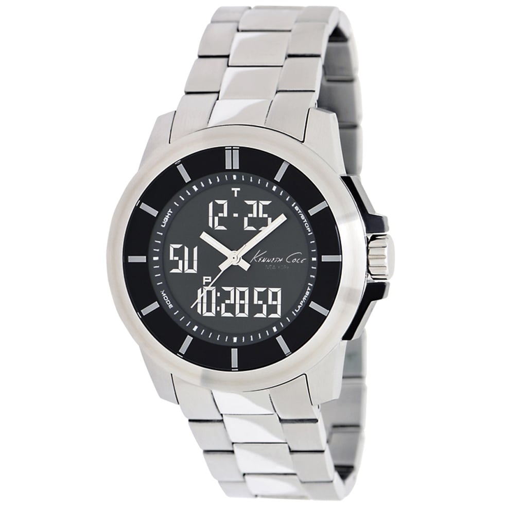 Kenneth Cole New York Mens Stainless Steel Touch Screen Watch