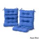 Havenside Home Driftwood Outdoor All-weather High-back Chair Cushions (Set of 2) - Thumbnail 7