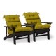 Havenside Home Driftwood Outdoor All-weather High-back Chair Cushions (Set of 2) - Thumbnail 16
